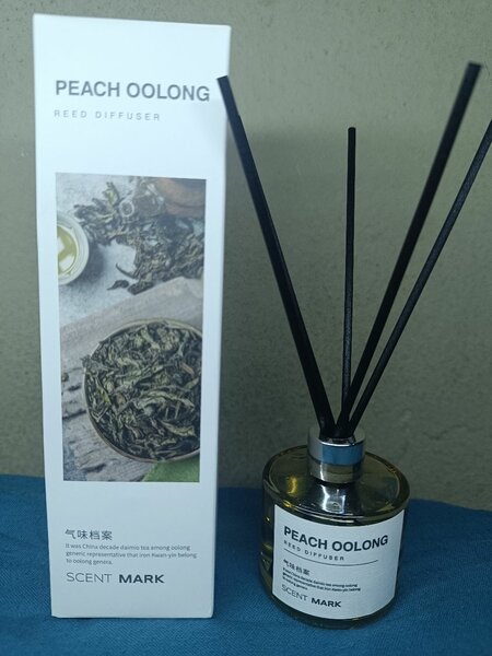Diffuseur à roseau parfumé pêche oolong