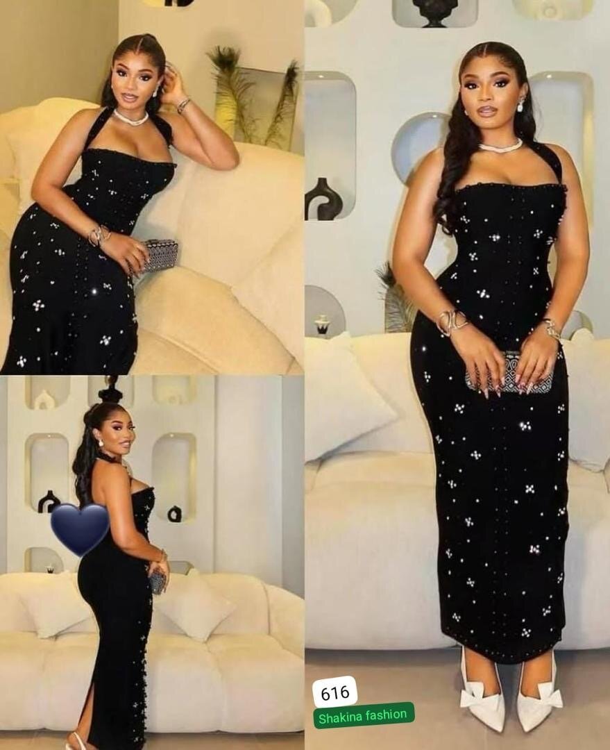 Robe de soirée glamour femme