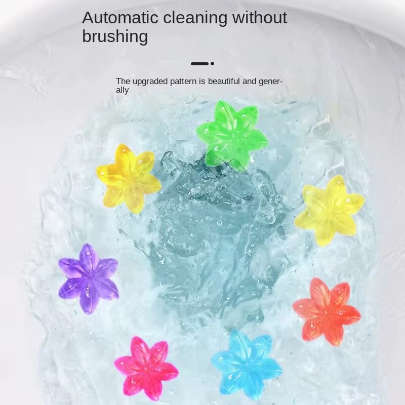 Toilet deodorizer cleaning gel