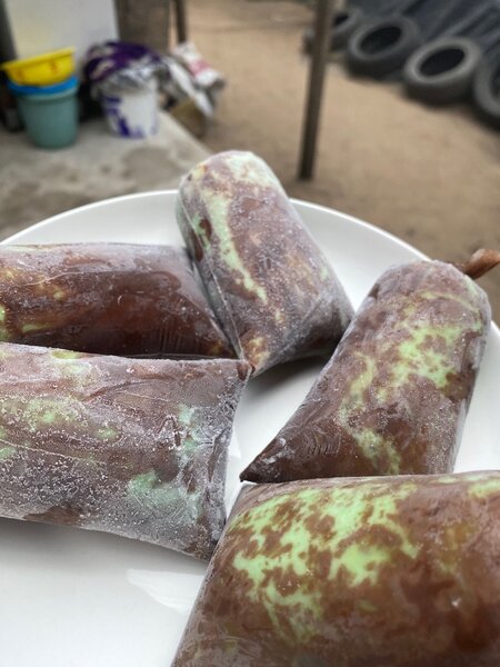 Glaces artisanales menthe