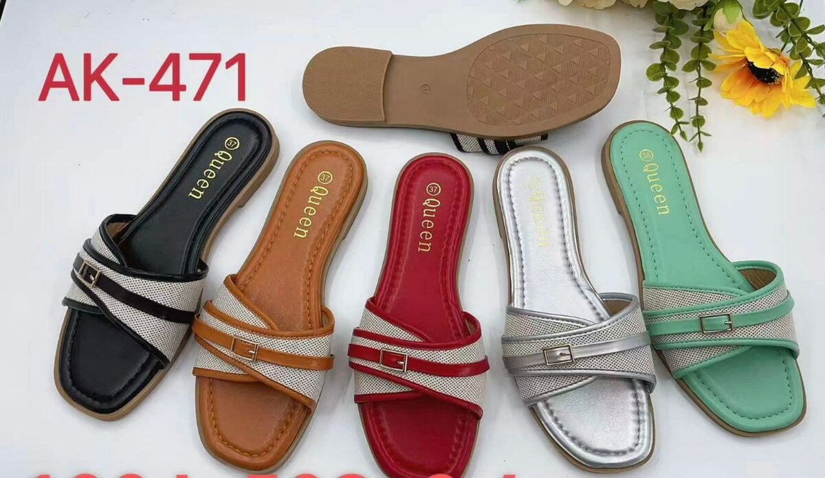 Sandales plates élégantes