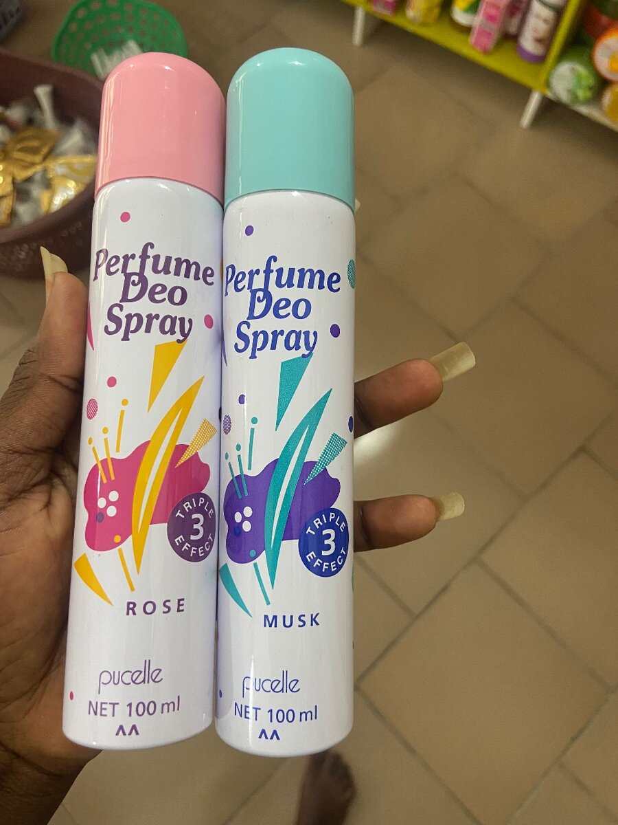 Spray Déodorant Pucelle Rose et Musc 100ml