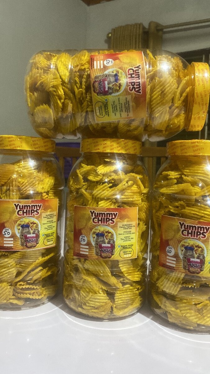 Yummy plantain chips
