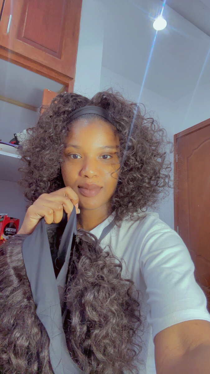 Perruque Bouclée Naturelle