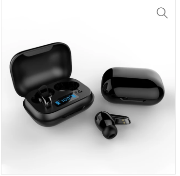 Samsung 5.0 BT Heavy Bass Earphones, Noise Cancellation, Wireless Charging LED Display Earbuds