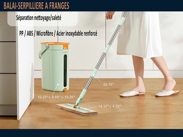 Balai-serpillière moderne