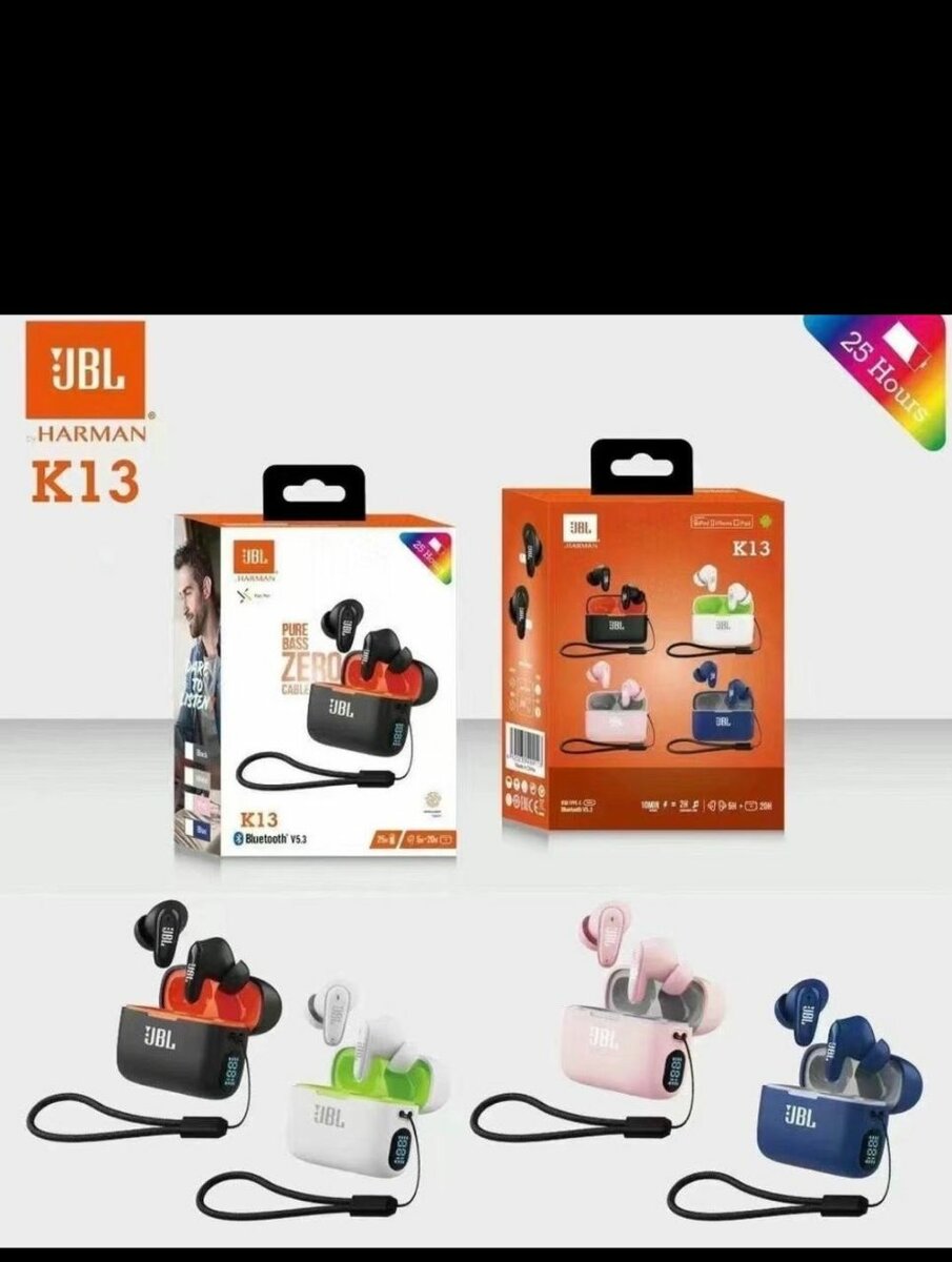 Écouteurs sans fil Bluetooth K13