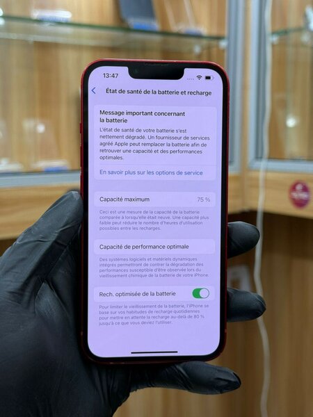 IPHONE 13  Batterie 75