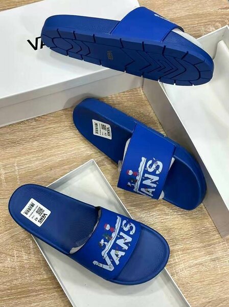 Tongs Vans bleues