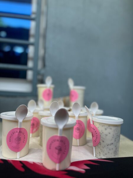 Yaourts et déguès crémeux