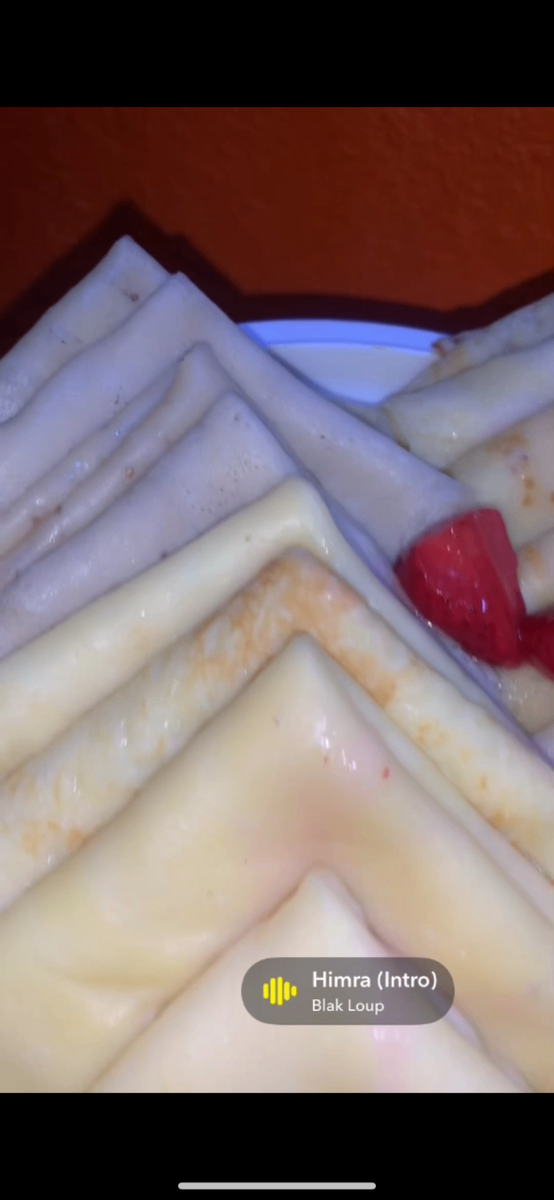 Crêpes fines et délicieux