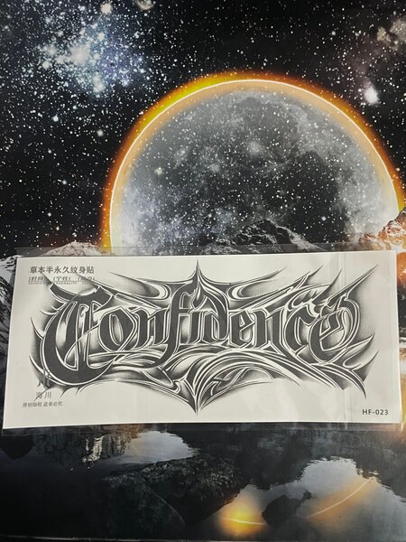 Tatouages temporaires artistiques