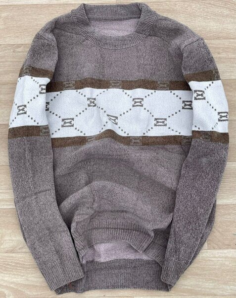 Pulls en laine à motifs géométriques