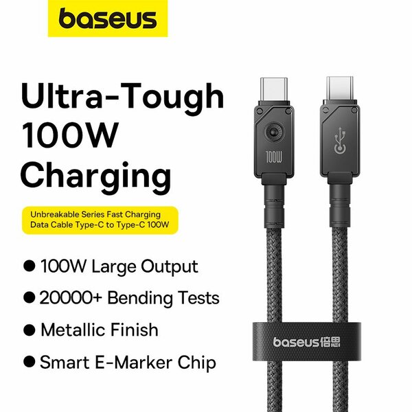 Câble Baseus Type-C 100W