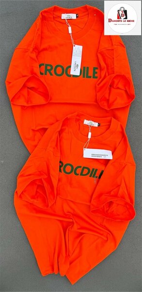 T-shirt orange Crocodile
