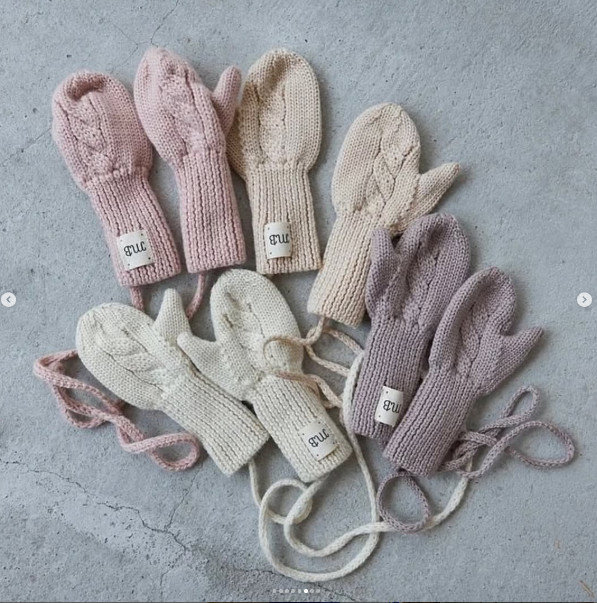 Варежки детские