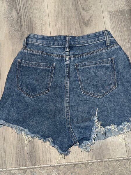 Джинсовая Юбка-шорты