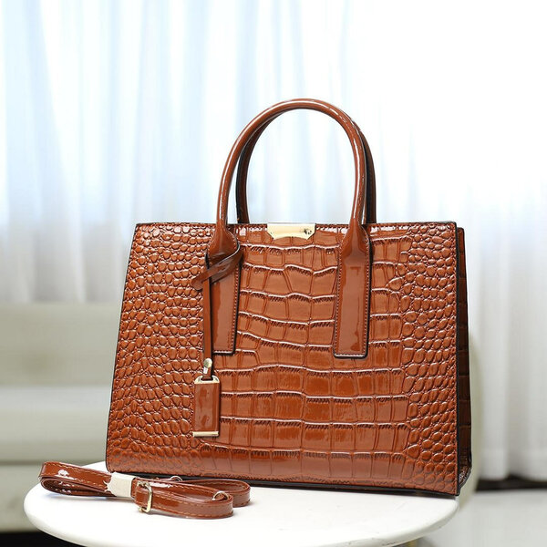 Sac en cuir de crocodile