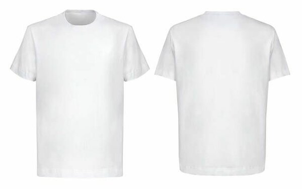 T-shirt blanc classique 350 gr