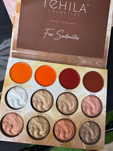 Cream Blush & Bronzer pallet