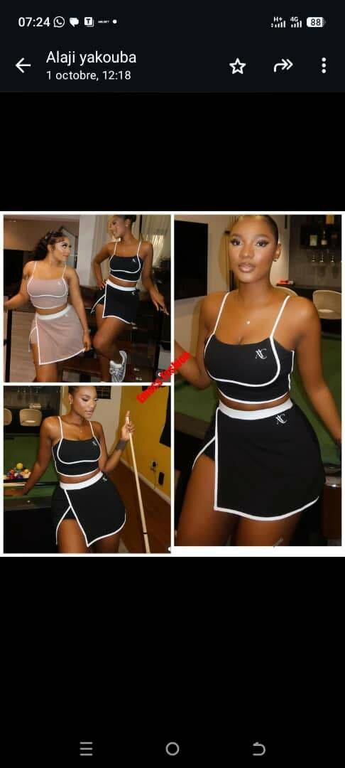 Ensemble en tricot chic