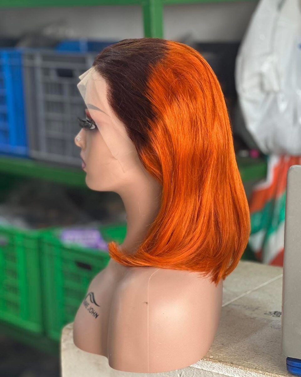 Perruque Bob en Dentelle