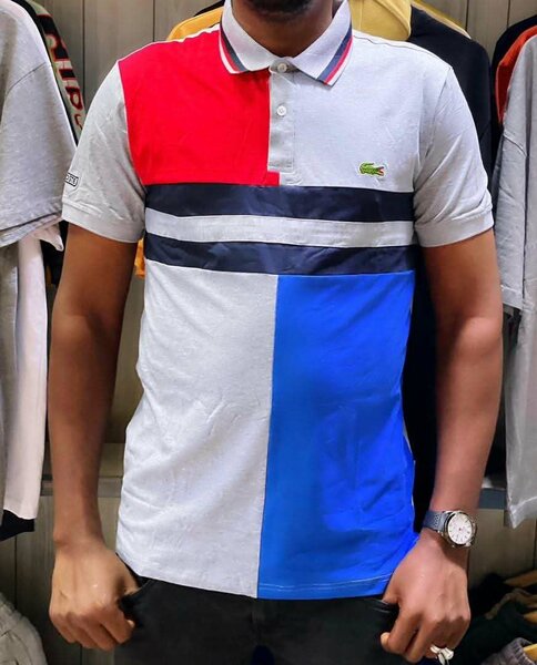 Polo homme coloré et sport