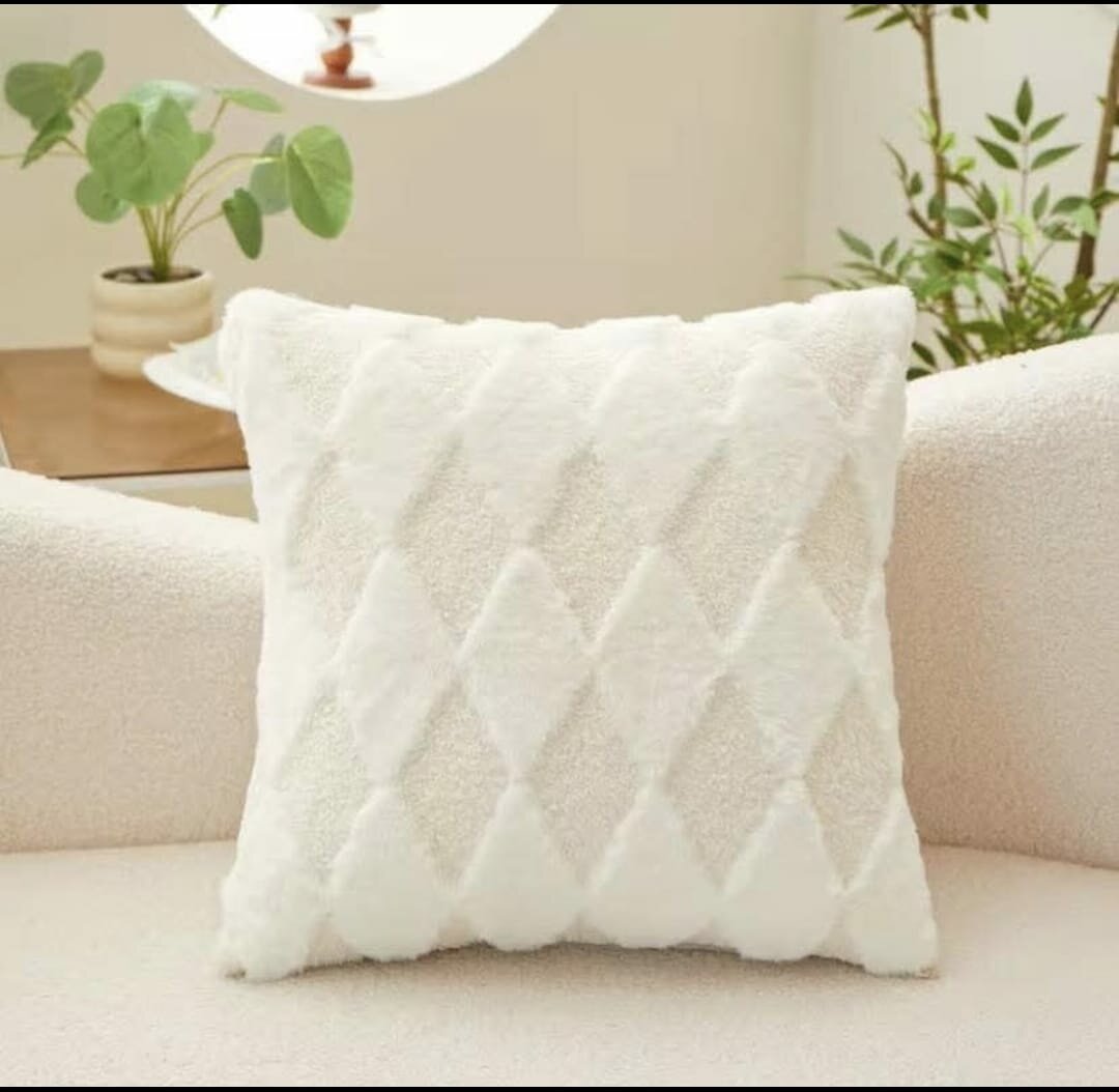 Coussin en polaire doux