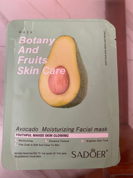 Masques hydratants à l'avocat