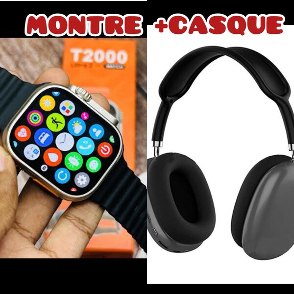 Pack Montre Intelligente + Casque