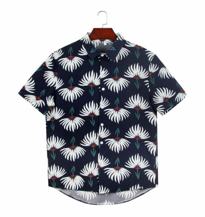 Chemise à fleurs homme