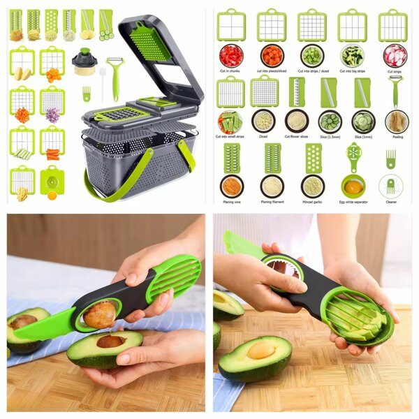 5 outils de cuisine en 1 kit