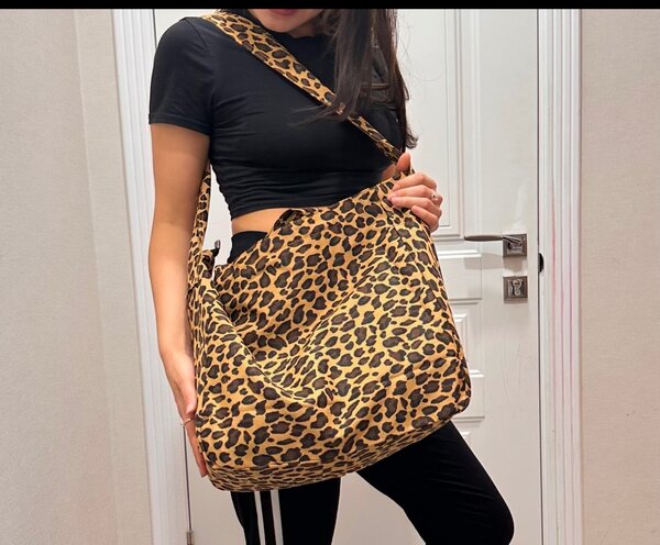 Леопардовый шоппер