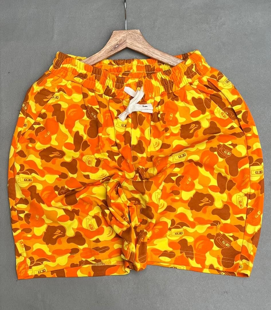 Shorts camouflage coloré