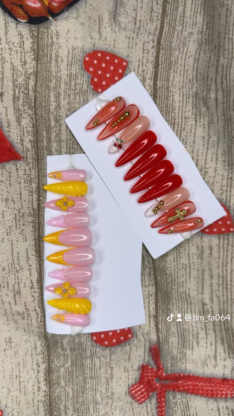 Ongles Prêts à Porter Colorés