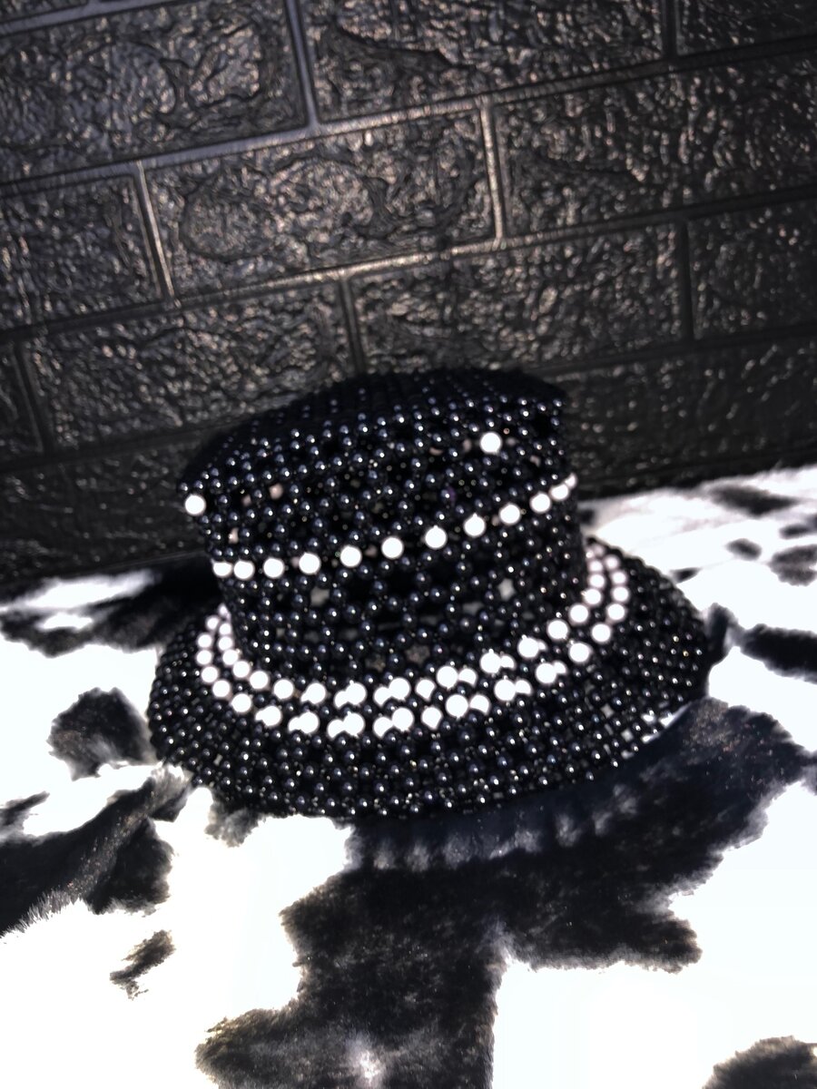 Chapeau en perle