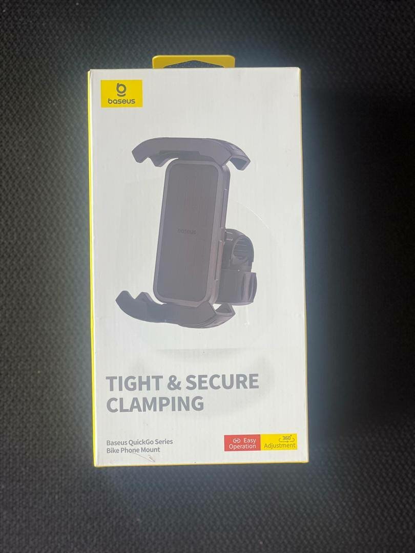 Baseus Tight And Secure Clamping Bike Phone Mount