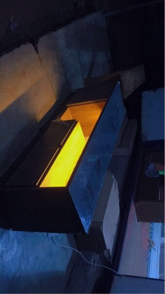 Led tv stand and a center table