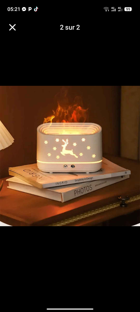 Diffuseurs d'arômes LED élégants