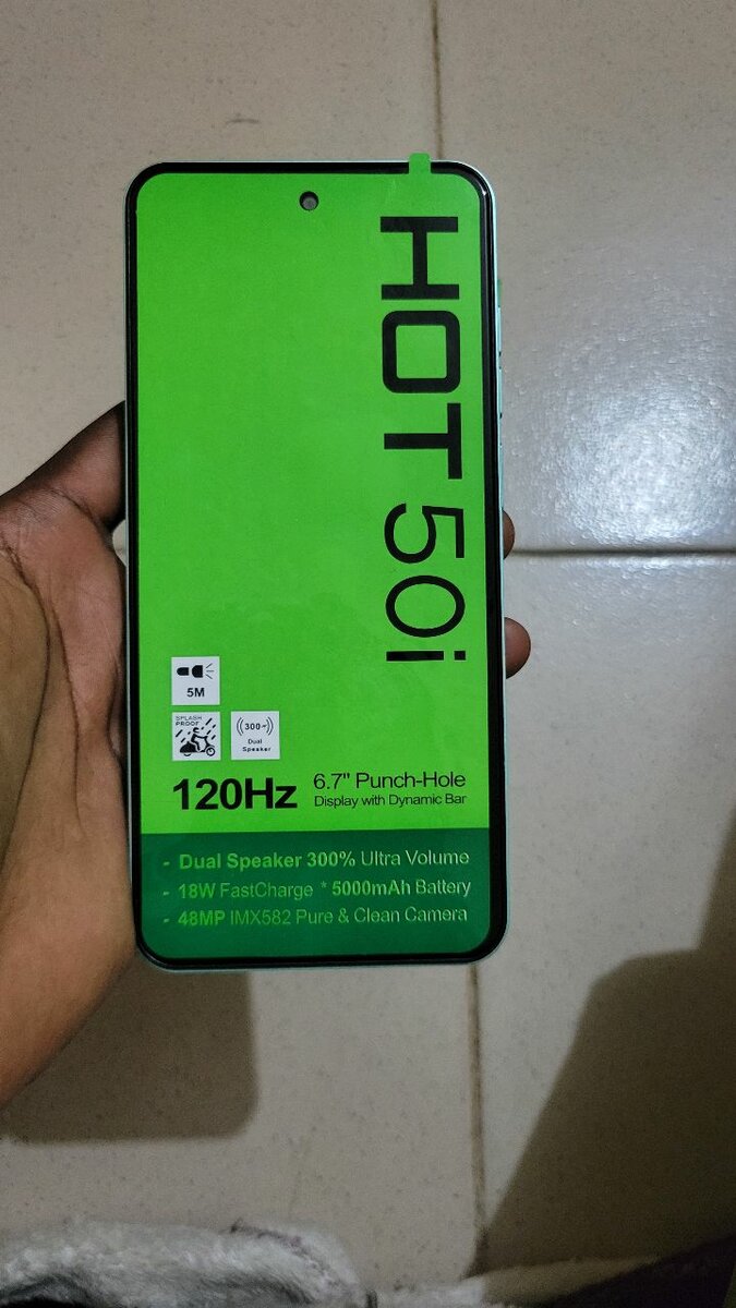 Infinix HOT 50i 256GB 16GB RAM