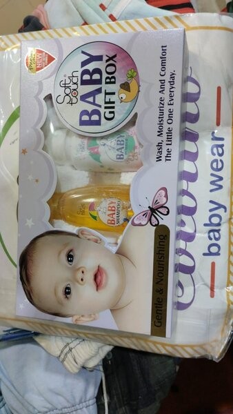 Soft touch baby lotion kit