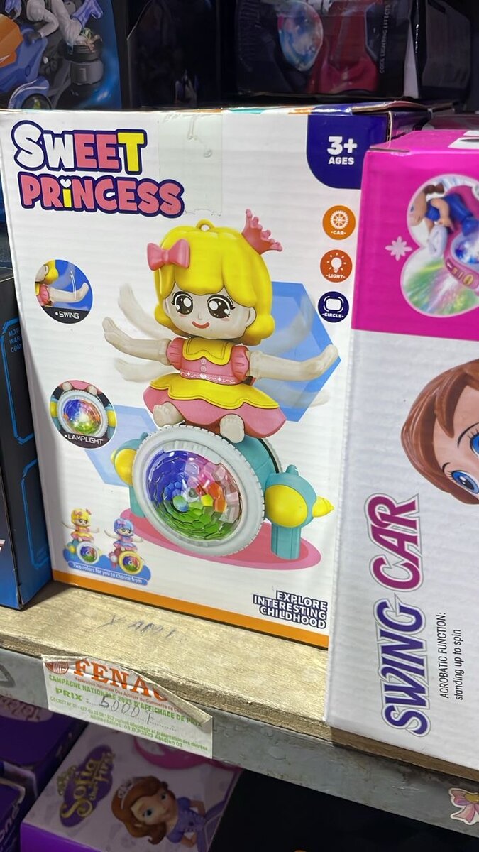 Jouet lumineux Sweet Princess