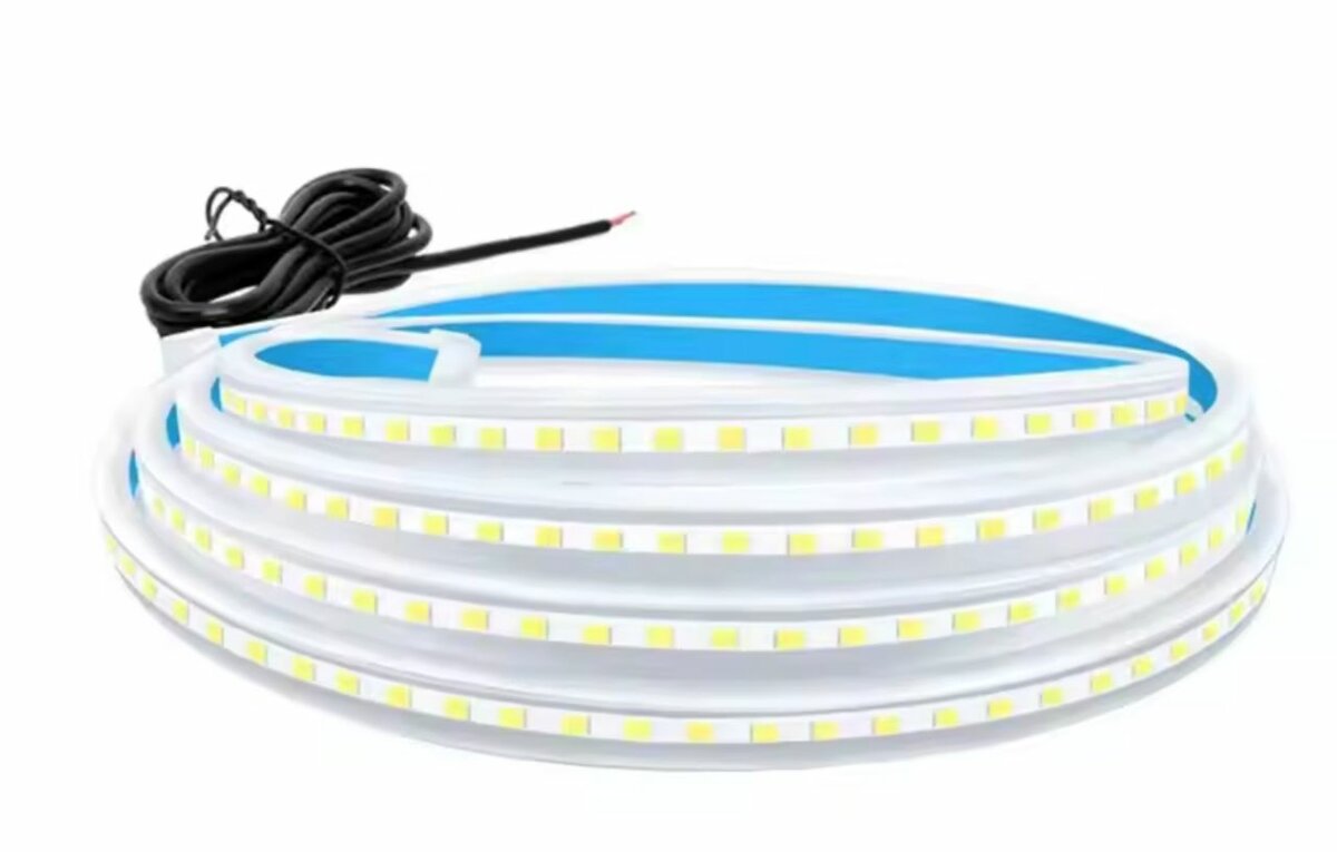 Feux de capot de voiture à LED 12v Rouge 150 cm