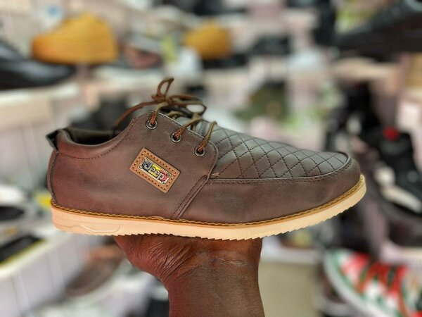 Chaussures décontractées en cuir