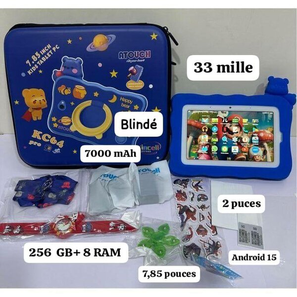 Tablette Enfant 8 Go RAM