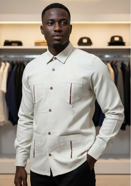 Chemise cubaine pour homme