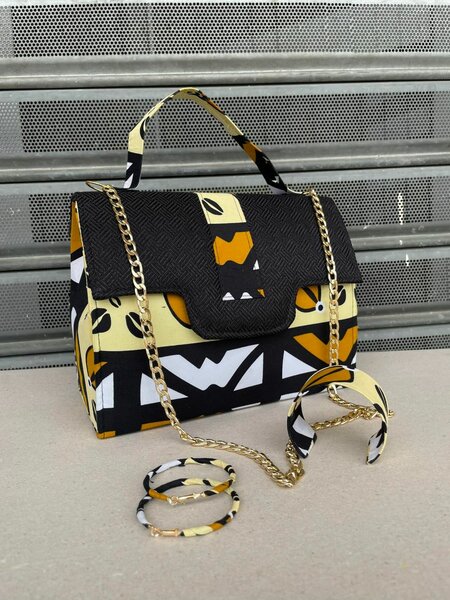 Sac en Tissu Africain Chic