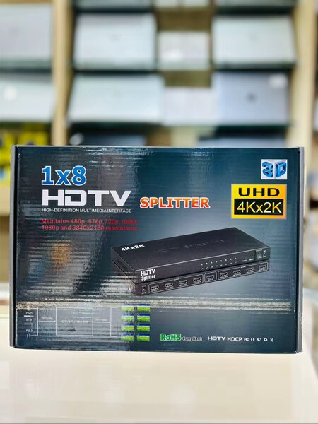 Splitter HDMI 1x8 UHD 4K