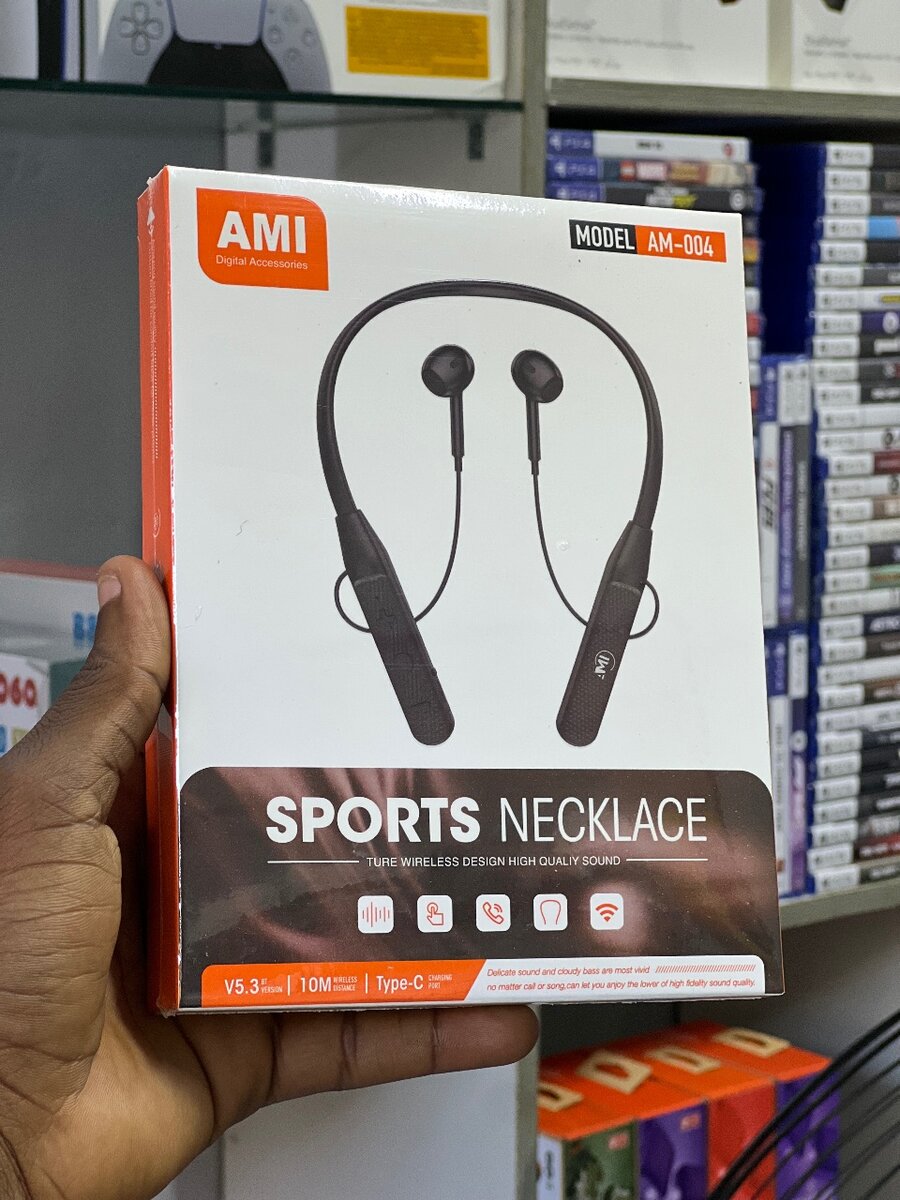 AMI SPORTS NECKLESS HEADSETS