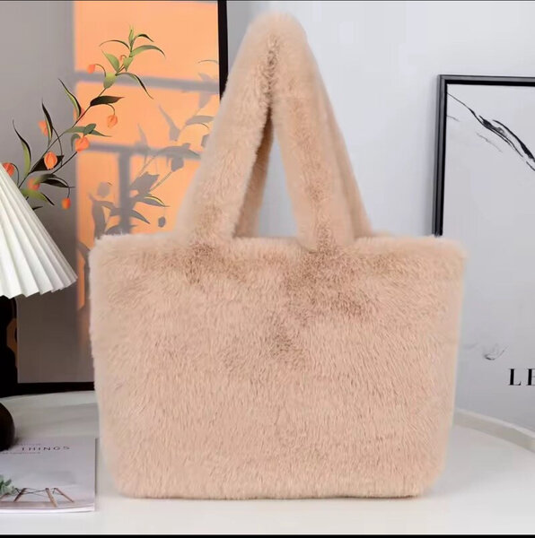 Sac fourrure doux